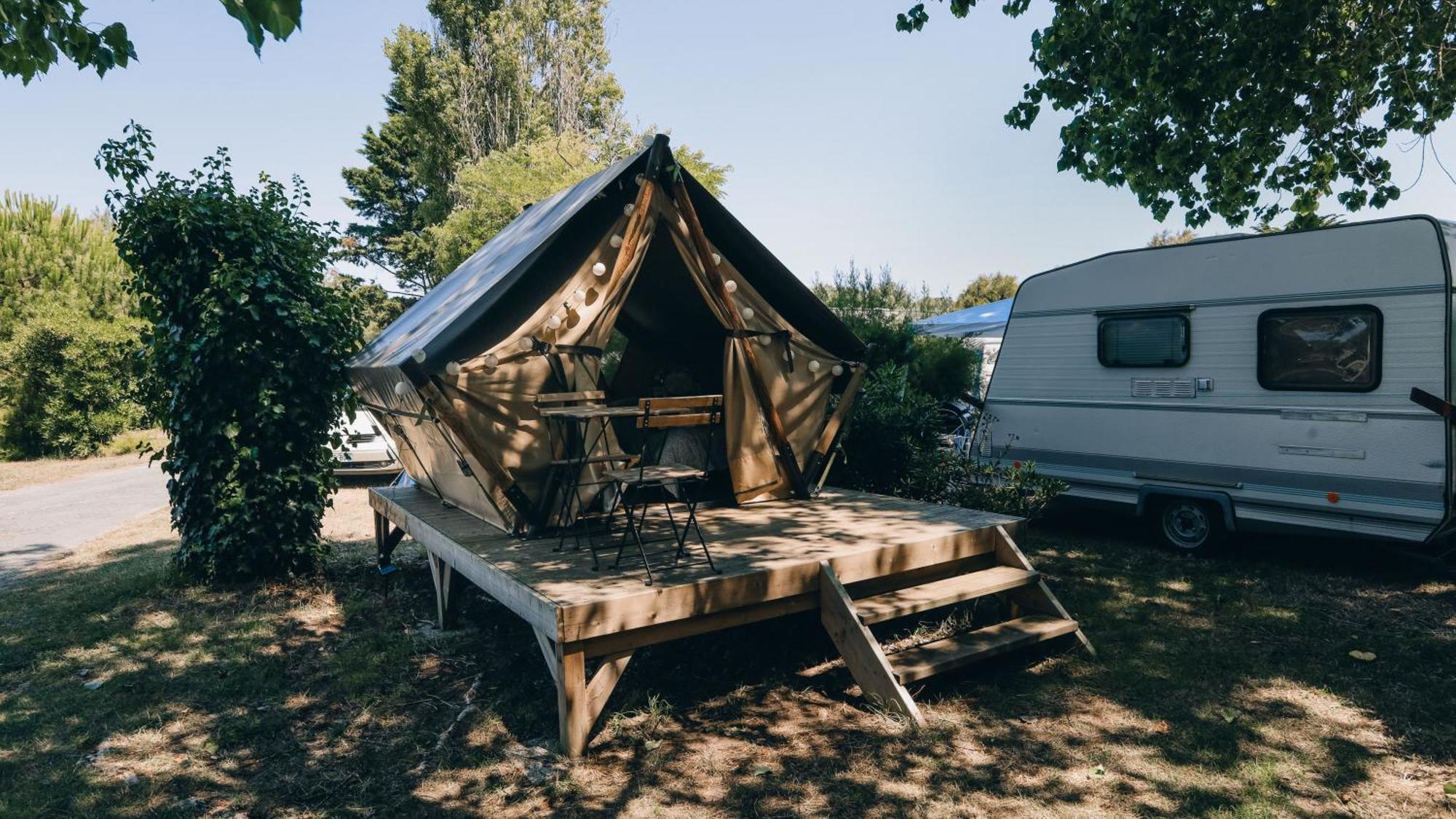 Camping La Pree Les Portes-en-Re Rum bild